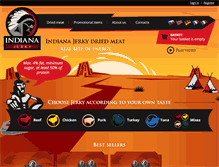 Tablet Screenshot of jerky-shop.cz